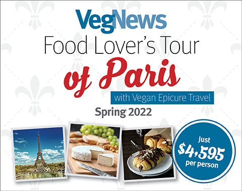 VegNews Food Lover's Tour of Paris with Vegan Epicure Travel (May 7–13, 2022)